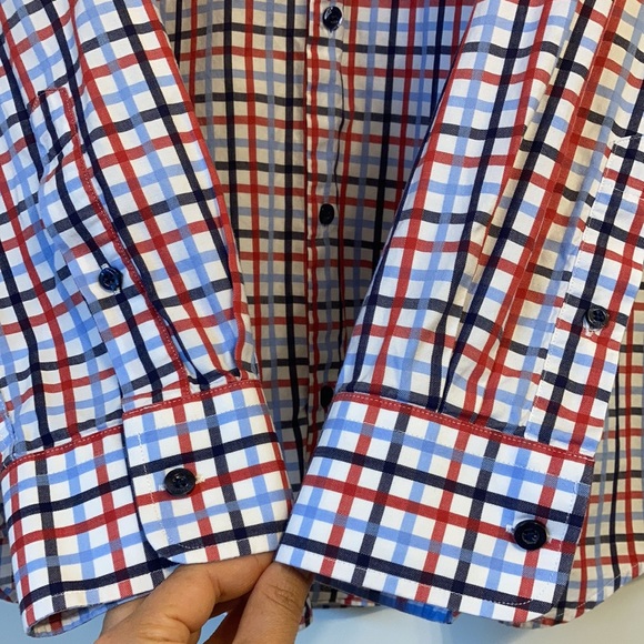 SOLD Oxford Long Sleeve Button Down Mens Shirt - Picture 5 of 7